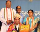 Pingara Rajyotsav Award-2019 presented to MozziQuit inventor Ignatius Orwin Noronha